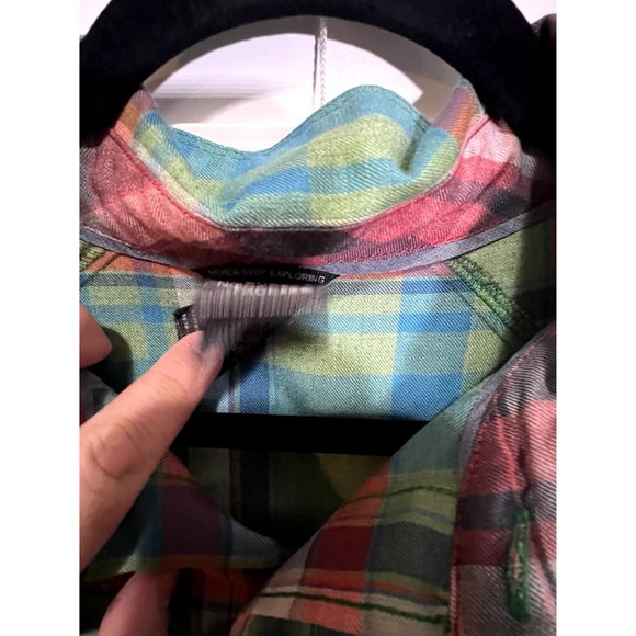 North Face Long Sleeve Button Up Shirt - Size L - Picture 2 of 5